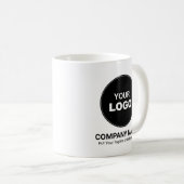 ビジネスパーソナライズされたプロモーションロゴ コーヒーマグカップ (正面右)