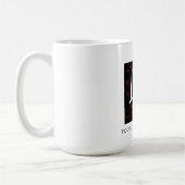 ビジネスパーソナライズされたプロモーション会社のロゴ コーヒーマグカップ (左)