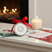 ビジネスパーソナライズされたメリー企業のクリスマス メタルオーナメント