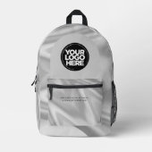 ビジネスパーソナライズされたロゴおよび文字ホログラフィック プリントバックパック (正面)