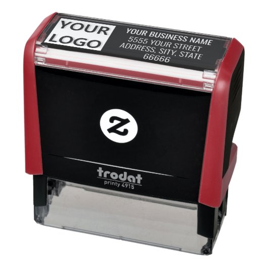 ビジネスパーソナライズされたロゴアドレスの色スタンプ セルフインキングスタンプ (商品)