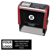 ビジネスパーソナライズされたロゴアドレスの色スタンプ セルフインキングスタンプ (インサイチュ)