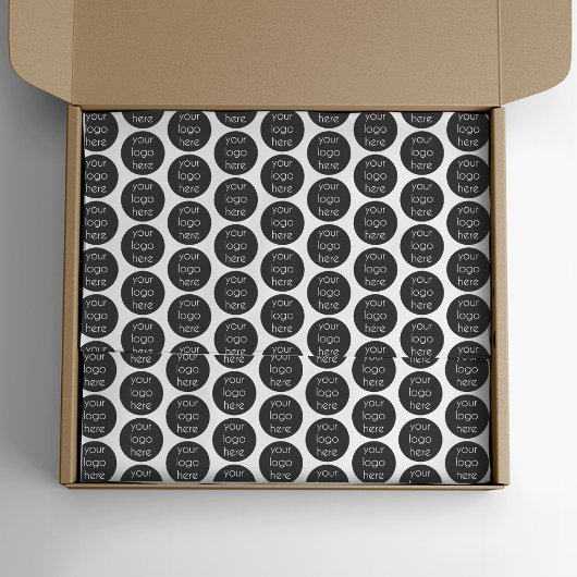 ビジネスパーソナライズされたロゴブランドのパッケージ 薄葉紙