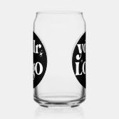 ビジネスパーソナライズされたロゴブランド ガラス缶 (左)