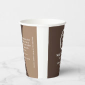 ビジネスパーソナライズされたロゴプロモーションスワッグコーヒー 紙コップ (右)
