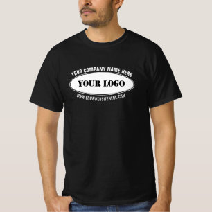 ビジネスパーソナライズされたロゴ文字会社Tシャツ Tシャツ
