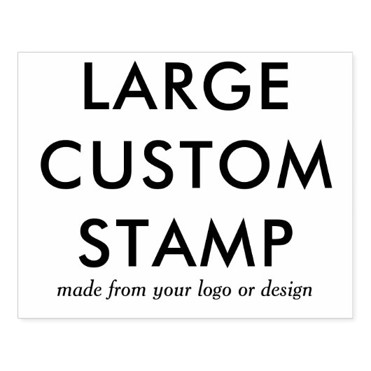 ビジネスパーソナライズされたロゴ用の大きなゴム印 ラバースタンプ (インプリント)