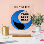 ビジネスパーソナライズされたロゴ アクリルサイン (ウェディング)