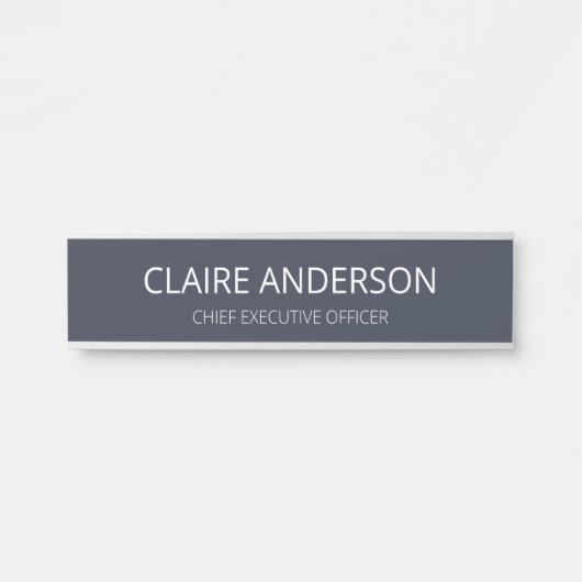 ビジネスパーソナライズされたロゴ サインプレート (正面)