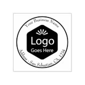 ビジネスパーソナライズされたロゴ ラバースタンプ (インプリント)