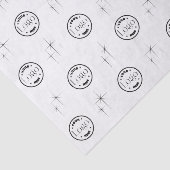 ビジネスパーソナライズされたロゴ 薄葉紙 (詳細)