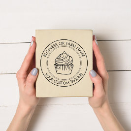 ビジネスパーソナライズされた名のロゴのアドレス ラバースタンプ