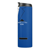 ビジネスパーソナライズされた名文字サーマルタンブラー タンブラー (回転右)