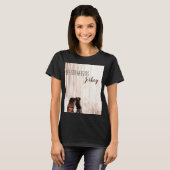 ビジネスパーソナライズされたTシャツブーツ国素朴 Tシャツ (正面フル)