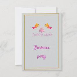 ビジネスパーティー 招待状