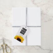 ビジネスヒマワリフローラ ギフトタグ (より糸付き)