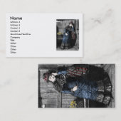 ビジネスビクトリアンカード 名刺 (正面/裏面)