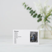 ビジネスビクトリアンカード 名刺 (スタンド正面)