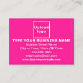 ビジネスピンクアポイントメントカード 予約カード (裏面)