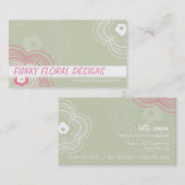 ビジネスファンキーカード::ファンキー花10L 名刺 (正面/裏面)