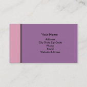 ビジネスファンシーカード 名刺 (裏面)