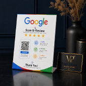 ビジネスフィードバック GoogleレビューQRサイン 台座サイン