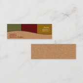 ビジネスフェイクカード スキニー名刺 (正面/裏面)