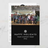 ビジネスフォト2026カレンダー クリスマスカード (正面/裏面)