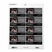 ビジネスフォト – Motorcycle Engine ラベル (フルシート)