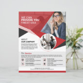 ビジネスフライヤーテンプレート (スタンド正面)