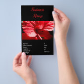 ビジネスフライヤー チラシ (ハンドル)