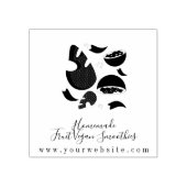 ビジネスフルーツスムージーGuava ラバースタンプ (インプリント)