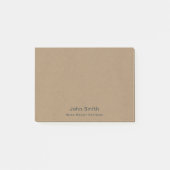 ビジネスブラウンクラフト ポストイット (正面)