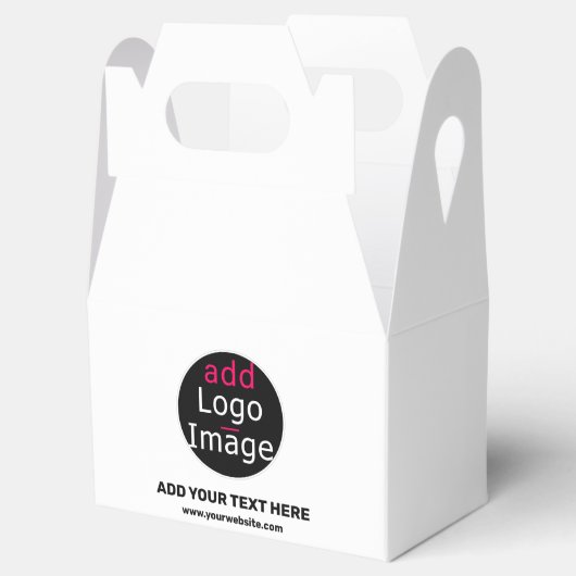 ビジネスブランディングカスタマイズ可能なロゴの追加 フェイバーボックス (オープン)