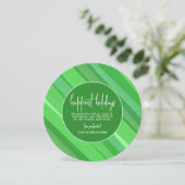 ビジネスブランディングモダン-抽象芸術グリーン – 最高 シーズンカード (スタンド正面)