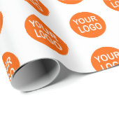 ビジネスブランディングロゴテンプレート ラッピングペーパー (ロールコーナー)