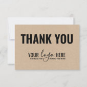 ビジネスブランディング会社ロゴクラフトありがとう サンキューカード (正面)