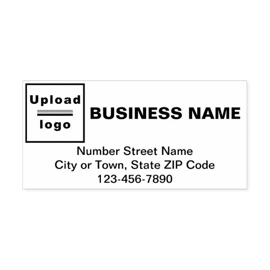 ビジネスブランドの四角形の木印 ラバースタンプ (インプリント)