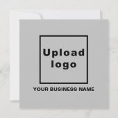 ビジネスブランドオングレースクエアフラットノートカード ノートカード (裏面)