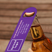 ビジネスブランドオンパープルボトルオープナー スピード栓抜き