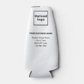 ビジネスブランドホワイトボトルクール ボトルクーラー (正面)