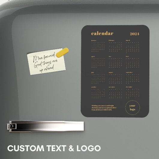 ビジネスブランドロゴ2024クリスマスカレンダー マグネット