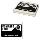 ビジネスブランドロゴ ラバースタンプ (押印)