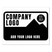 ビジネスブランドロゴ ラバースタンプ (インプリント)