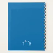 ビジネスブルーハウスロゴアポイントメントブックプランナー プランナー手帳 (裏面)