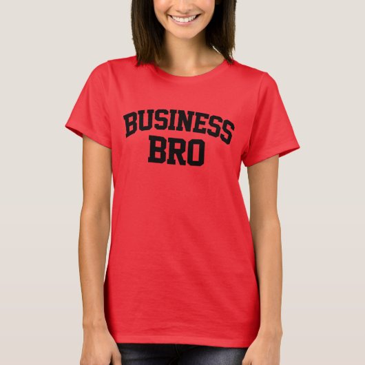 ビジネスブロおもしろいー Tシャツ (正面)