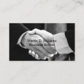 ビジネスブローカー及びネットワークマーケティング 名刺 (正面)