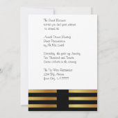 ビジネスプレゼンテーションのお誘い 招待状 (裏面)