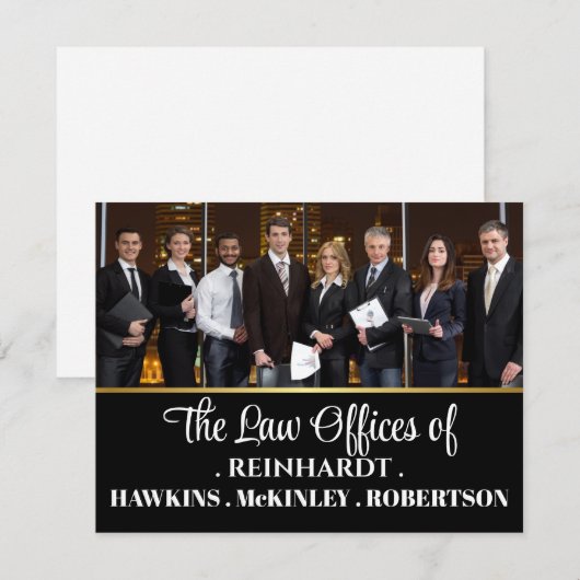 ビジネスプレッドカード (正面/裏面)