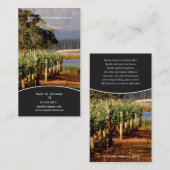 ビジネスプロフィールのワイナリーのブドウ園のブドウ 名刺 (正面/裏面)